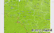 Physical Map of Tolliste