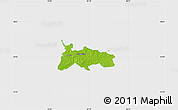Physical Map of Tolliste, single color outside