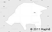 Silver Style Simple Map of Torva