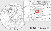 Blank Location Map of Abja, highlighted country, highlighted parent region