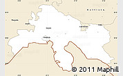 Classic Style Simple Map of Abja