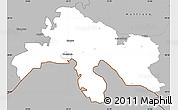 Gray Simple Map of Abja