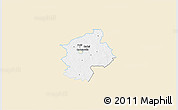 Classic Style 3D Map of Karksi, single color outside