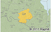 Savanna Style 3D Map of Karksi