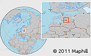 Gray Location Map of Karksi