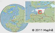Savanna Style Location Map of Karksi, highlighted country, highlighted parent region, hill shading