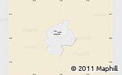 Classic Style Map of Karksi, single color outside