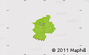 Physical Map of Karksi, cropped outside