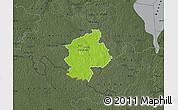 Physical Map of Karksi, darken, semi-desaturated