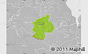 Physical Map of Karksi, lighten, desaturated