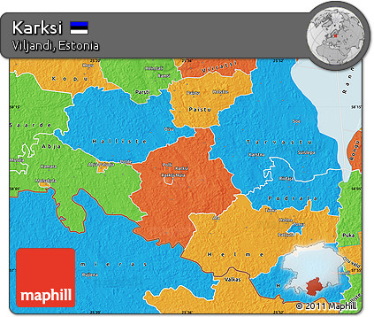 Political Map of Karksi