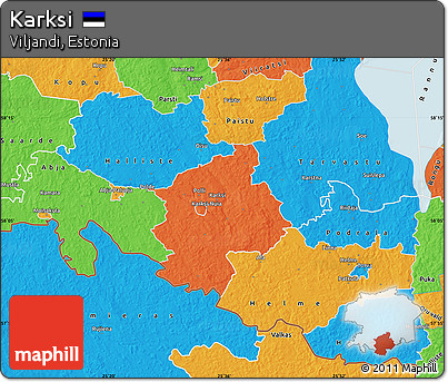 Political Map of Karksi