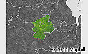 Satellite Map of Karksi, desaturated