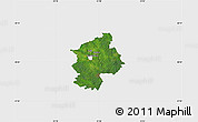 Satellite Map of Karksi, single color outside