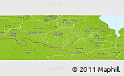 Physical Panoramic Map of Karksi