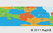 Political Panoramic Map of Karksi