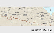 Shaded Relief Panoramic Map of Karksi
