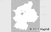 Gray Simple Map of Karksi, single color outside