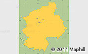 Savanna Style Simple Map of Karksi