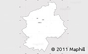 Silver Style Simple Map of Karksi, cropped outside