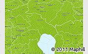 Physical Map of Kolga-Jaani