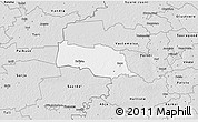 Silver Style 3D Map of Kopu