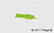 Physical Panoramic Map of Kopu, cropped outside