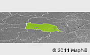 Physical Panoramic Map of Kopu, desaturated