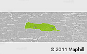 Physical Panoramic Map of Kopu, lighten, desaturated