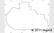 Blank Simple Map of Moisaküla, no labels