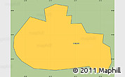 Savanna Style Simple Map of Moisaküla, cropped outside