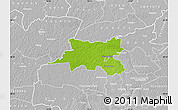 Physical Map of Suure-Jaani, lighten, desaturated