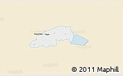 Classic Style 3D Map of Viiratsi, single color outside