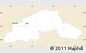 Classic Style Simple Map of Viiratsi, single color outside