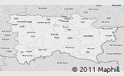 Silver Style 3D Map of Voru