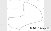 Blank Simple Map of Antsla Linn, cropped outside, no labels