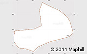 Classic Style Simple Map of Antsla Linn, cropped outside