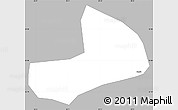 Gray Simple Map of Antsla Linn