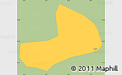 Savanna Style Simple Map of Antsla Linn