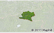 Satellite 3D Map of Misso, lighten