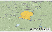 Savanna Style 3D Map of Misso