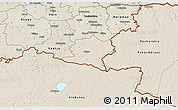 Shaded Relief 3D Map of Misso