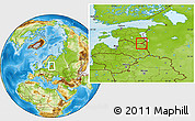 Physical Location Map of Misso