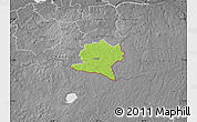 Physical Map of Misso, desaturated