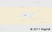 Classic Style Panoramic Map of Misso, single color outside