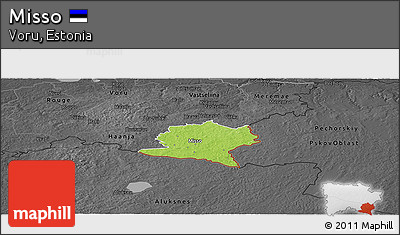 Physical Panoramic Map of Misso, darken, desaturated