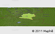 Physical Panoramic Map of Misso, darken