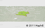 Physical Panoramic Map of Misso, lighten, semi-desaturated
