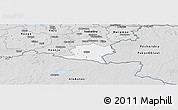 Silver Style Panoramic Map of Misso