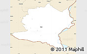 Classic Style Simple Map of Misso